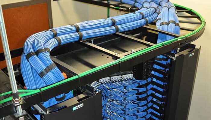 Organized cables